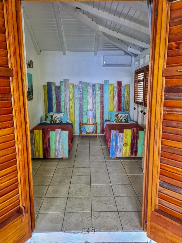 14.Location villa vue mer Deshaies Guadeloupe_ Chambre 2